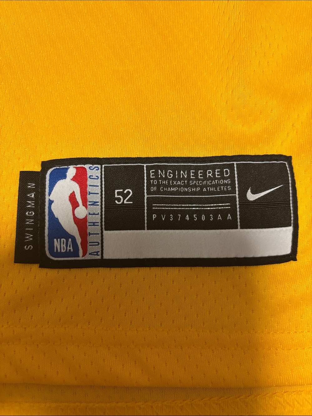 NBA Lakers Luka Dončić #77 Nike Jersey Size: XL NWT - Picture 4 of 7